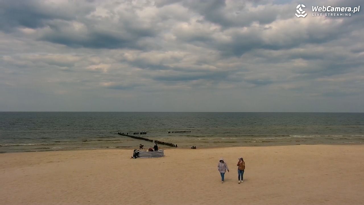 MRZEŻYNO - widok na plażę - 10 maj 2026, 14:30