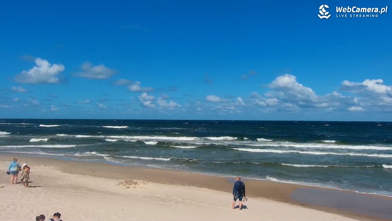 MRZEŻYNO - widok na plażę - 11 sierpień 2026, 12:07