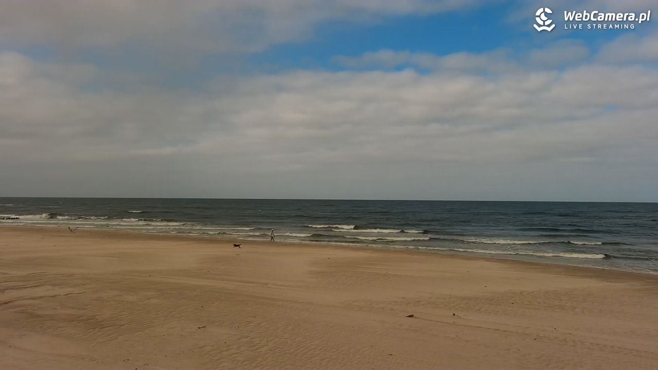 MRZEŻYNO - widok na plażę - 26 marzec 2026, 13:22