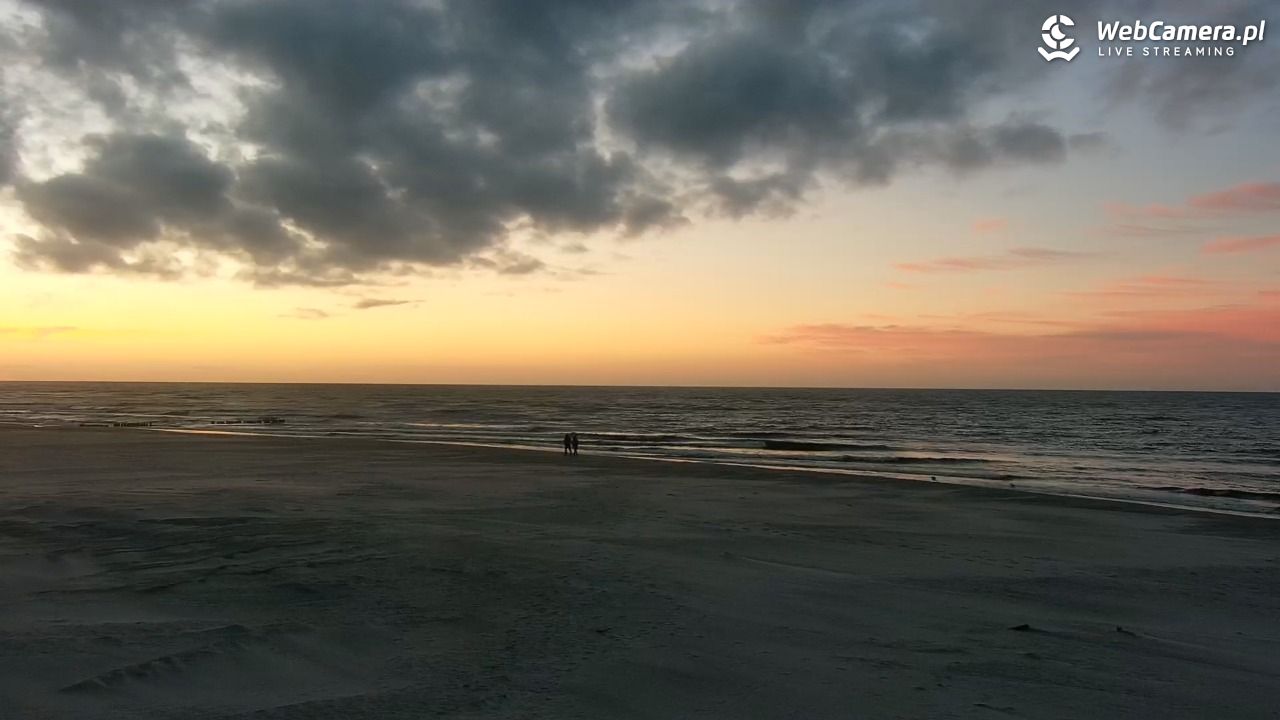 MRZEŻYNO - widok na plażę - 25 marzec 2026, 18:27