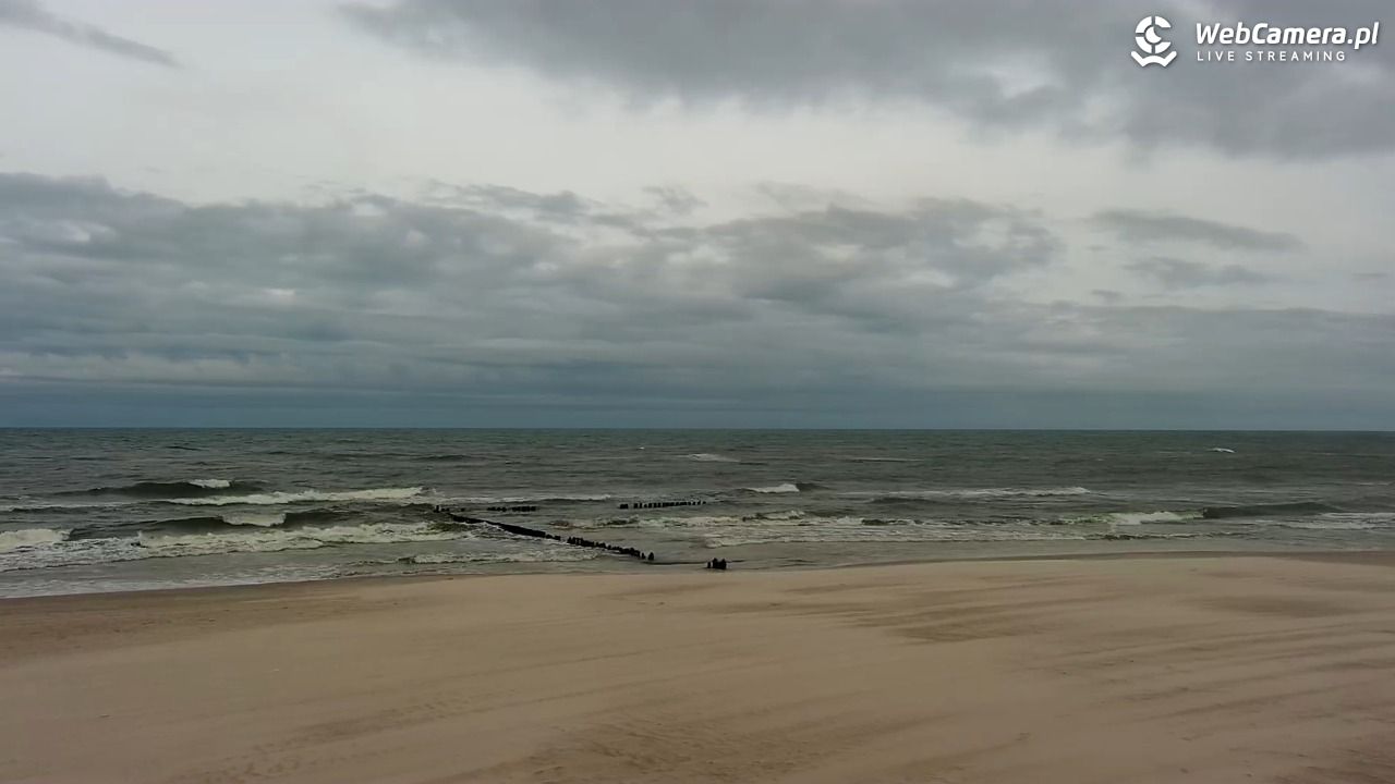 MRZEŻYNO - widok na plażę - 12 maj 2026, 10:54