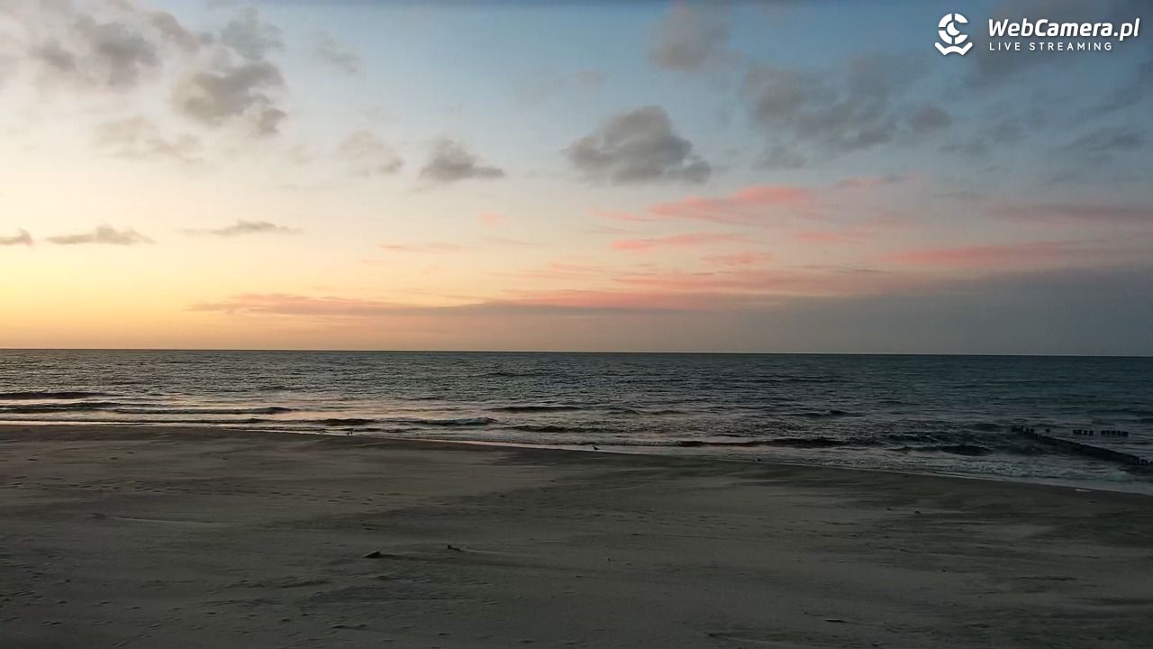 MRZEŻYNO - widok na plażę - 25 marzec 2026, 18:34