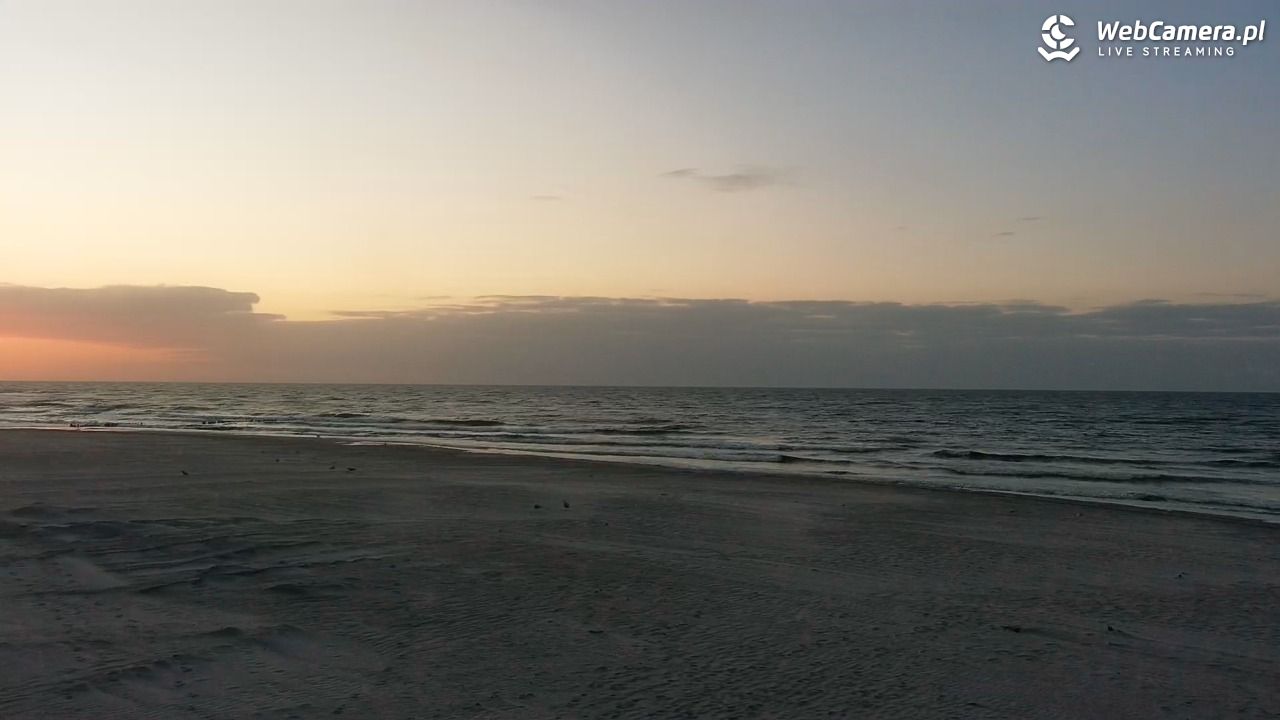 MRZEŻYNO - widok na plażę - 26 marzec 2026, 18:23