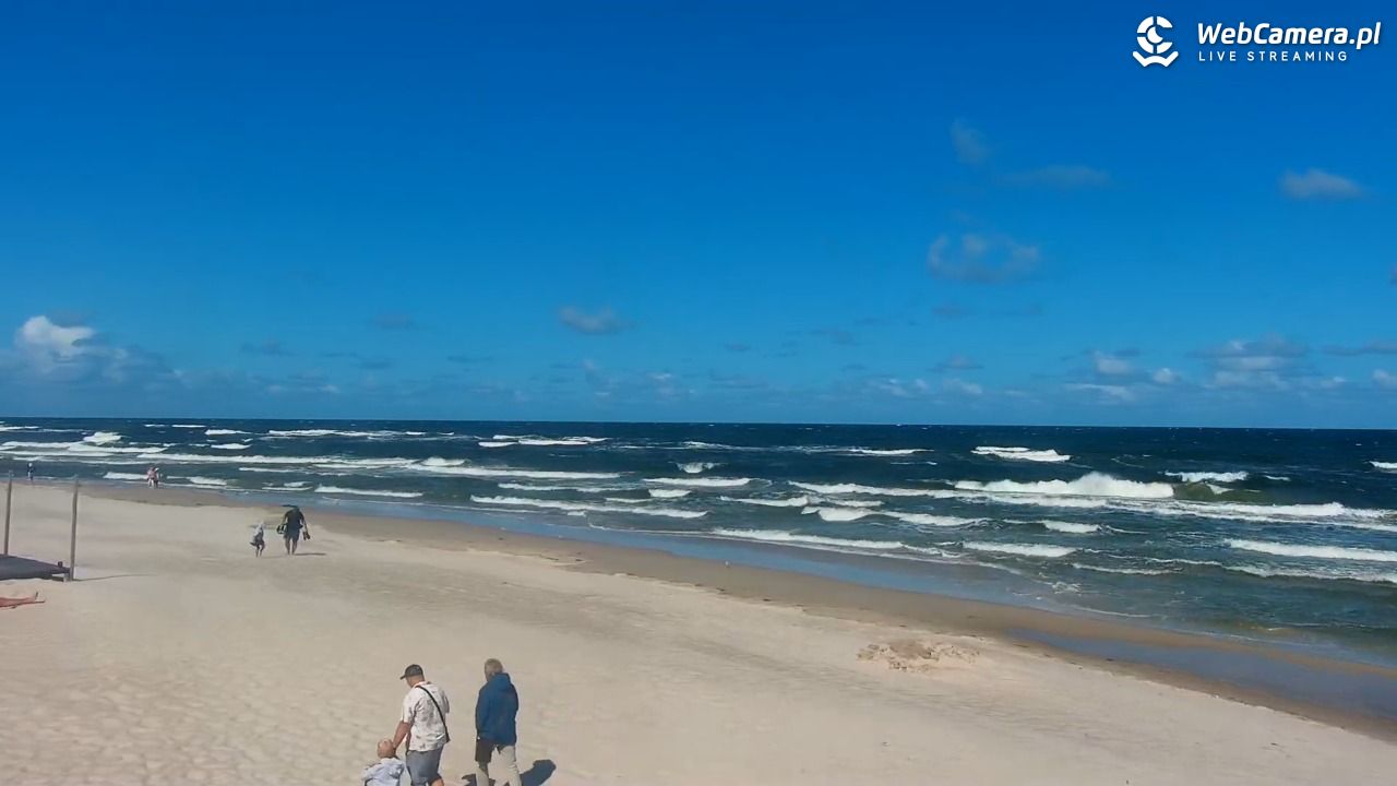 MRZEŻYNO - widok na plażę - 11 sierpień 2026, 11:24