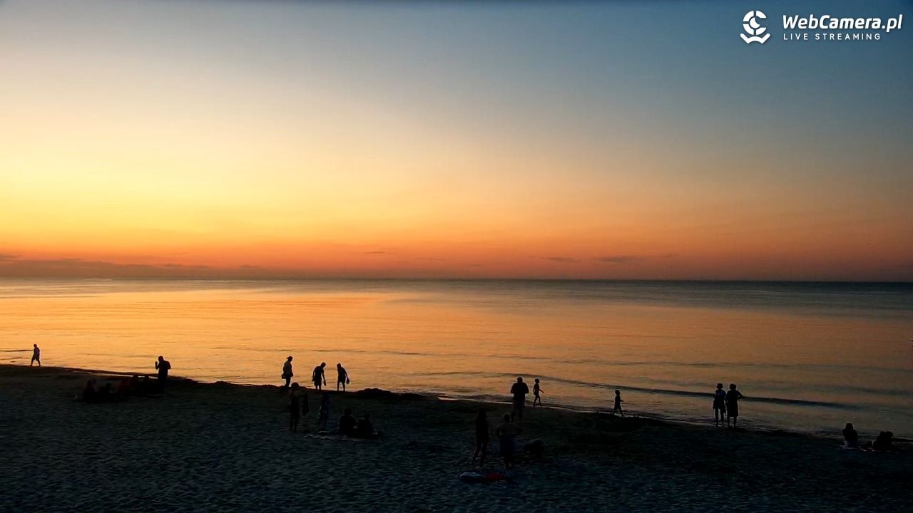 MRZEŻYNO - widok na plażę - 09 sierpień 2026, 21:06