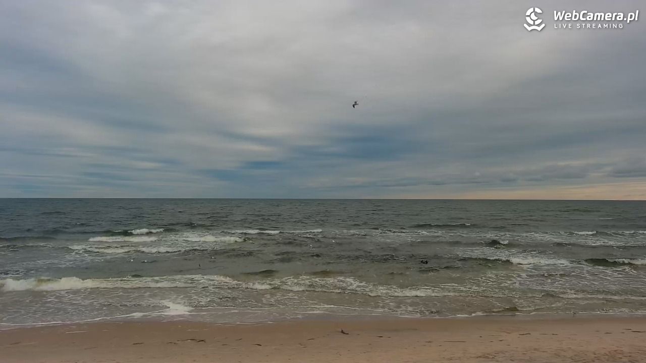 MRZEŻYNO - widok na plażę - 23 wresień 2026, 08:39