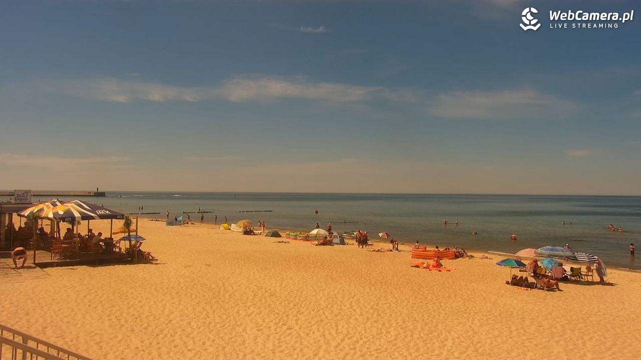 MRZEŻYNO - widok na plażę - 27 czerwiec 2026, 14:00