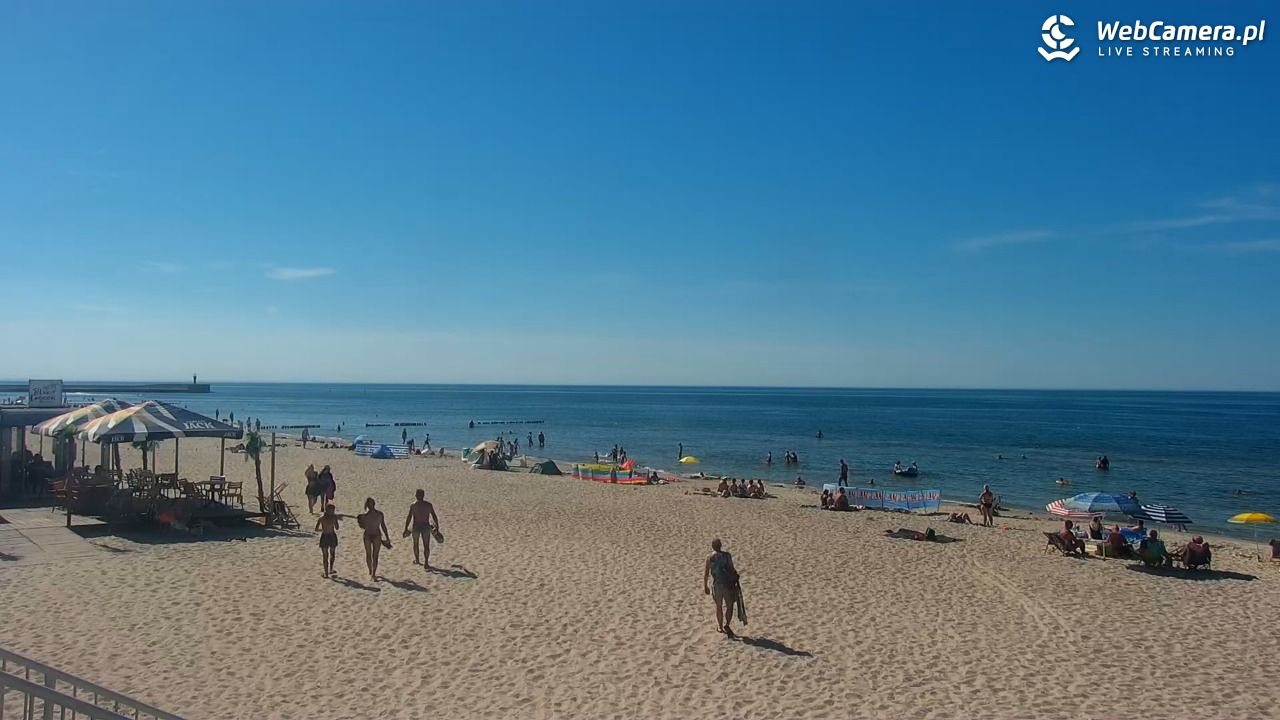 MRZEŻYNO - widok na plażę - 27 czerwiec 2026, 16:26