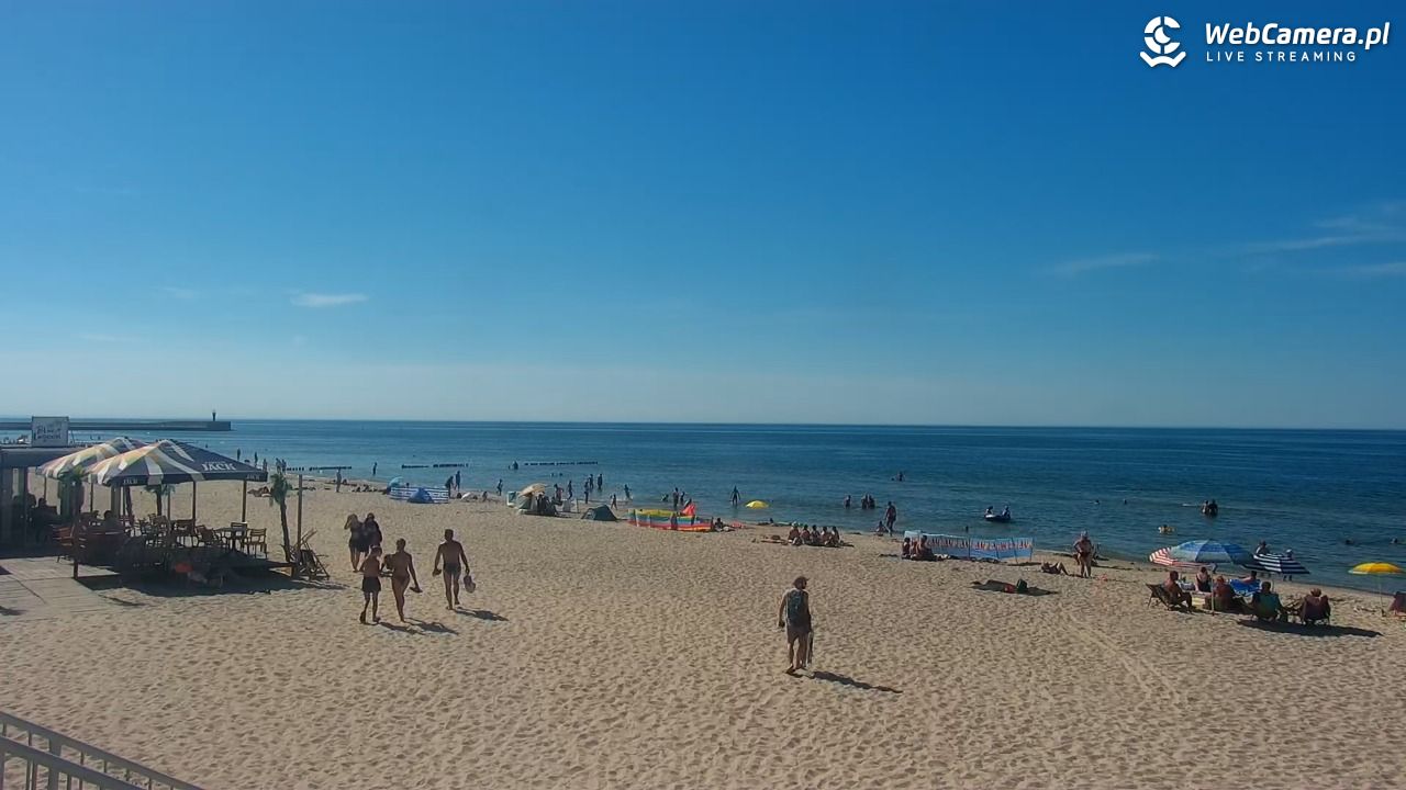 MRZEŻYNO - widok na plażę - 27 czerwiec 2026, 16:26