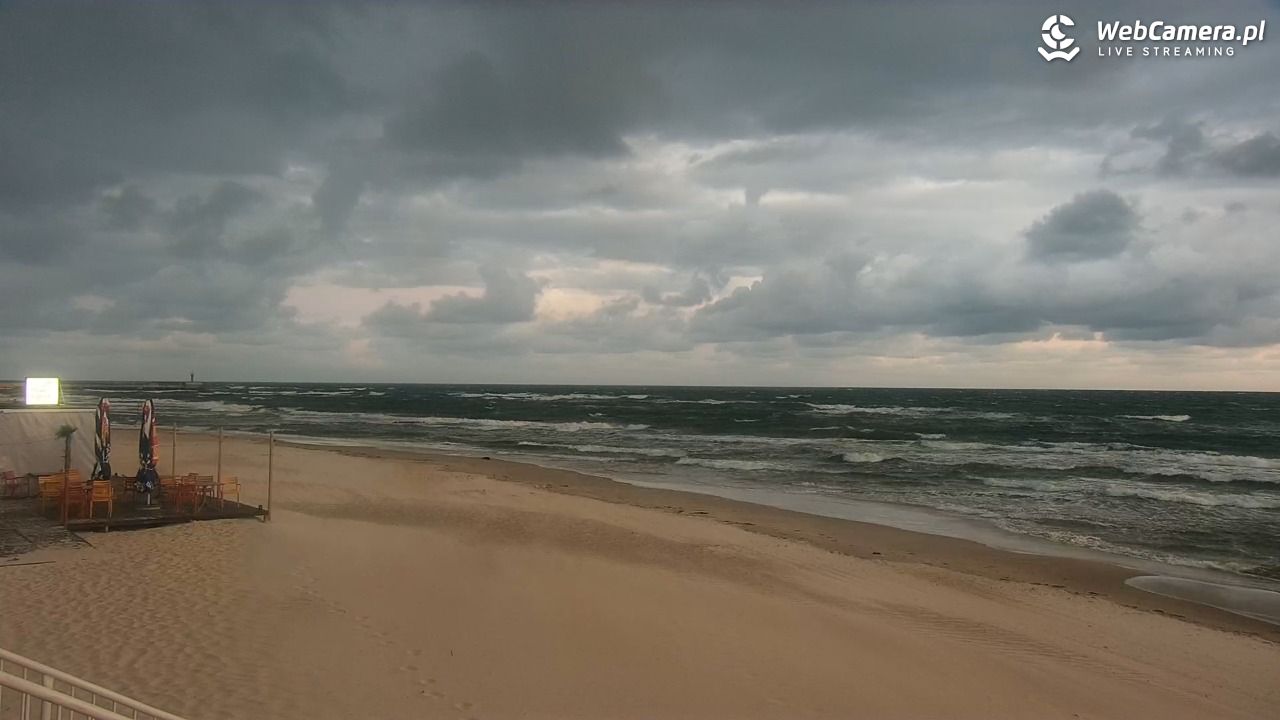 MRZEŻYNO - widok na plażę - 11 sierpień 2026, 05:18