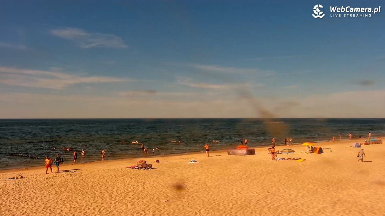 MRZEŻYNO - widok na plażę - 27 czerwiec 2026, 17:17