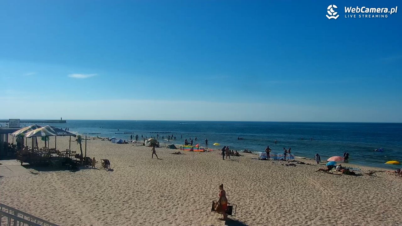 MRZEŻYNO - widok na plażę - 27 czerwiec 2026, 16:51