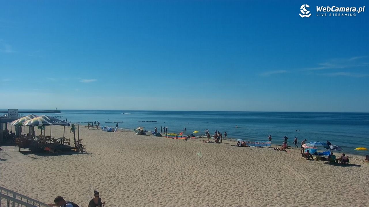 MRZEŻYNO - widok na plażę - 27 czerwiec 2026, 16:19