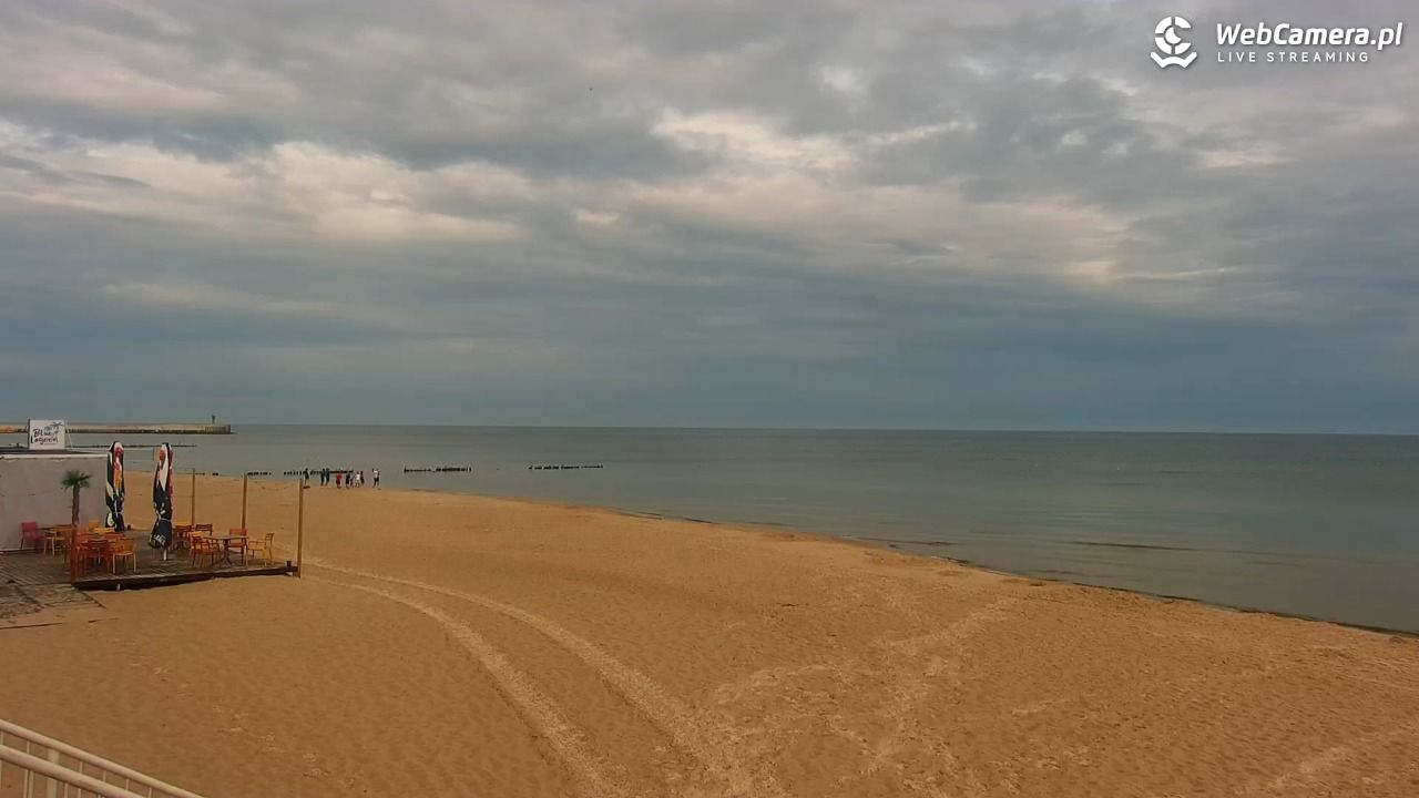 MRZEŻYNO - widok na plażę - 10 sierpień 2026, 08:43