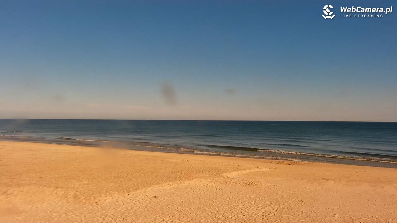 MRZEŻYNO - widok na plażę - 10 maj 2026, 08:21