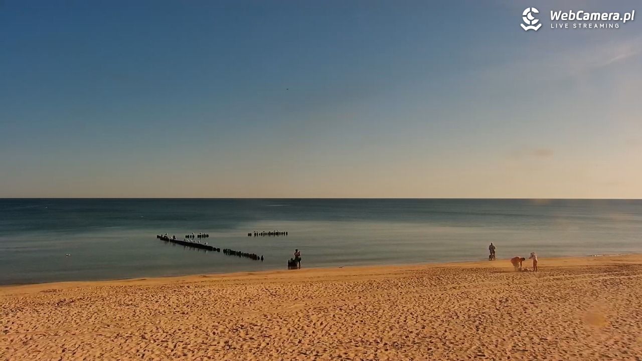 MRZEŻYNO - widok na plażę - 27 czerwiec 2026, 07:53