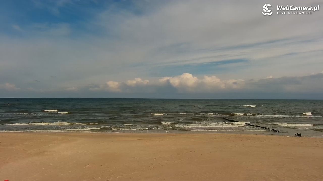 MRZEŻYNO - widok na plażę - 13 maj 2026, 10:15