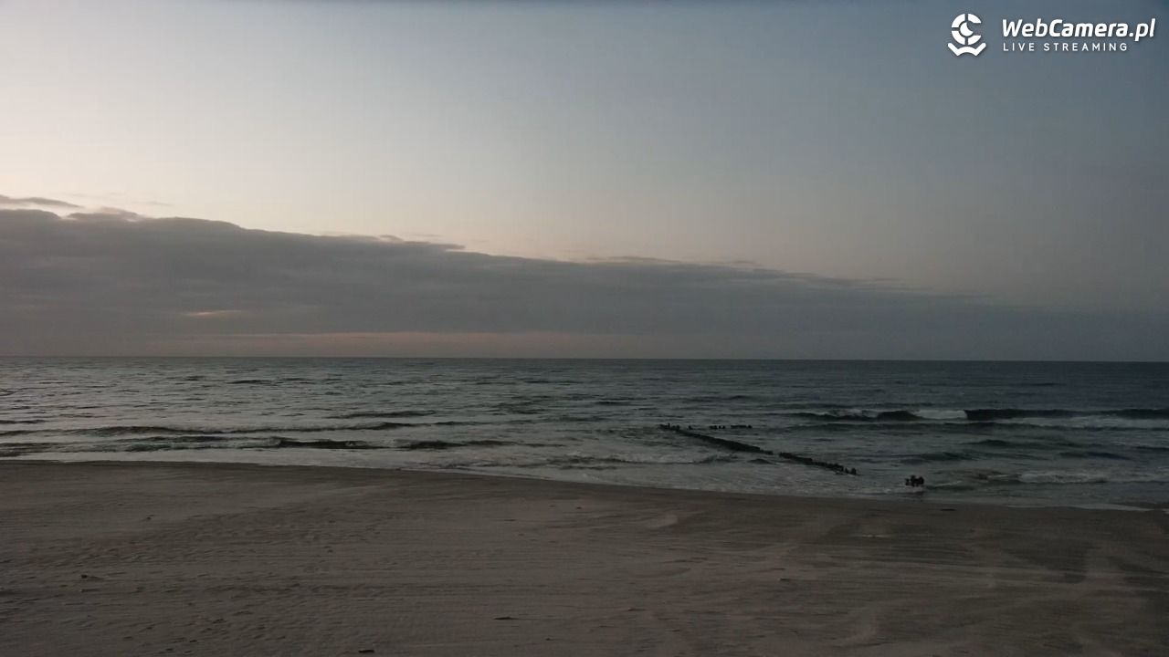 MRZEŻYNO - widok na plażę - 26 marzec 2026, 18:52