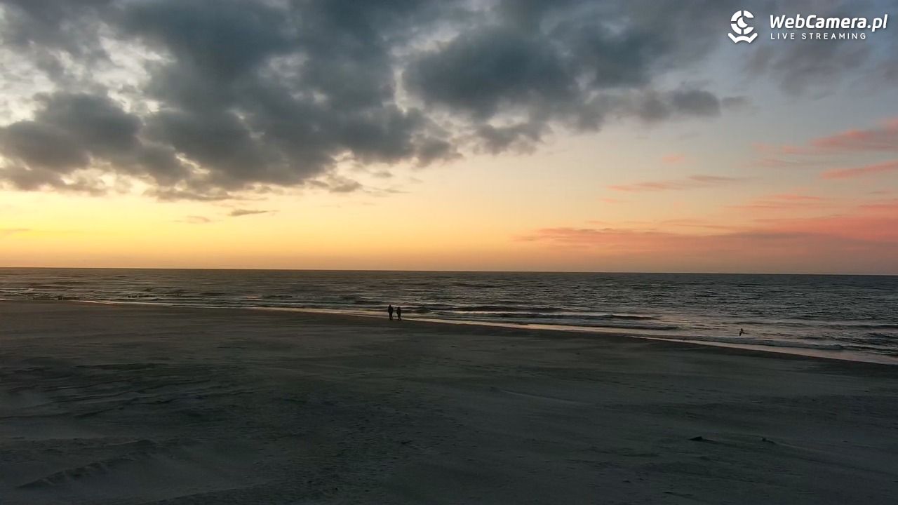 MRZEŻYNO - widok na plażę - 25 marzec 2026, 18:27