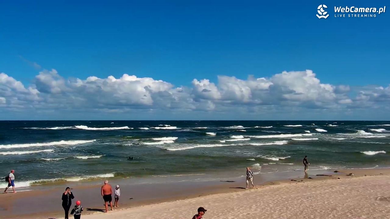 MRZEŻYNO - widok na plażę - 11 sierpień 2026, 11:50