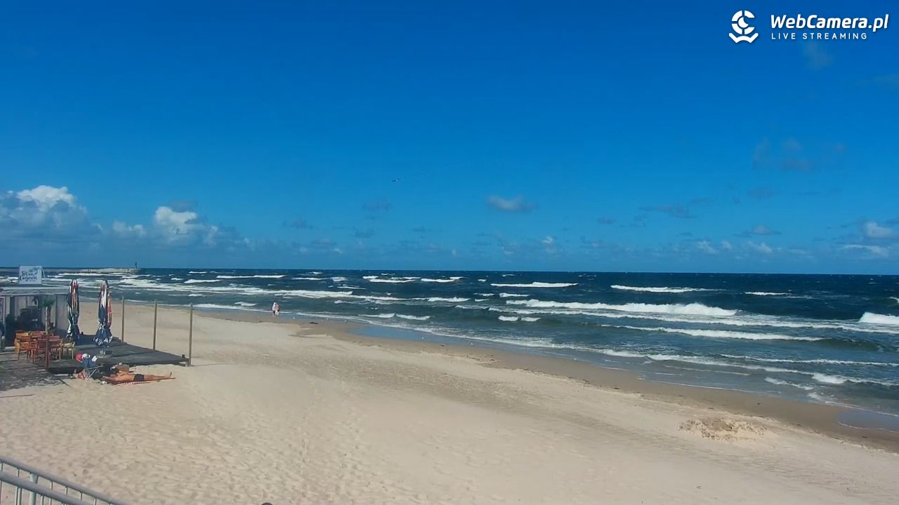 MRZEŻYNO - widok na plażę - 11 sierpień 2026, 11:24