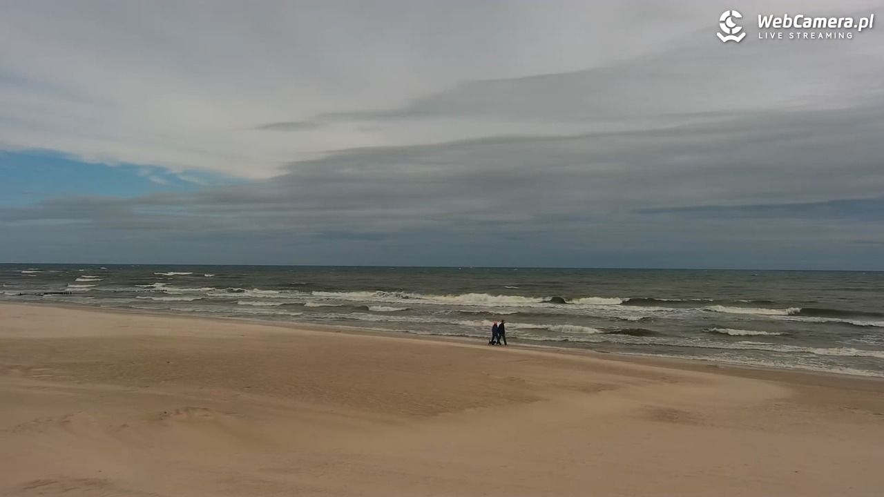 MRZEŻYNO - widok na plażę - 12 maj 2026, 09:54