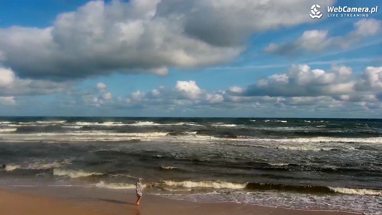 MRZEŻYNO - widok na plażę - 29 lipiec 2025, 08:32