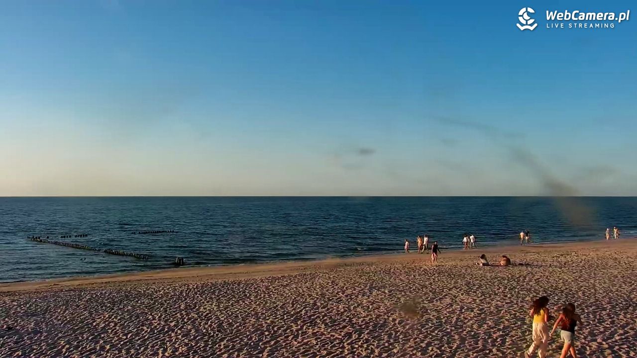 MRZEŻYNO - widok na plażę - 26 czerwiec 2026, 20:26