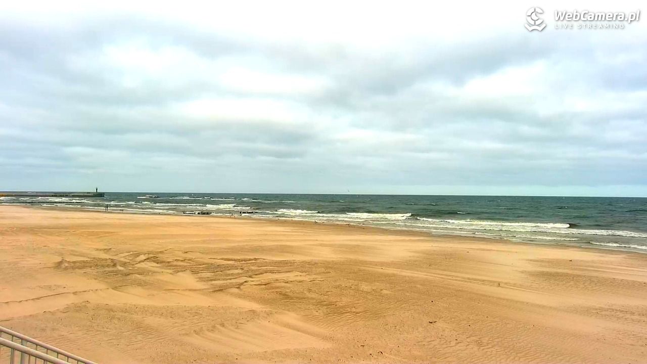 MRZEŻYNO - widok na plażę - 26 marzec 2026, 08:29
