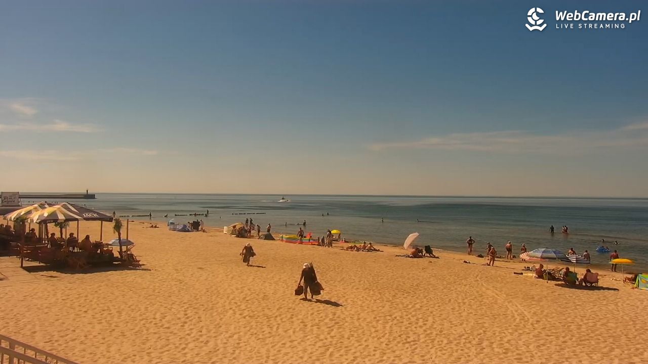 MRZEŻYNO - widok na plażę - 27 czerwiec 2026, 15:49