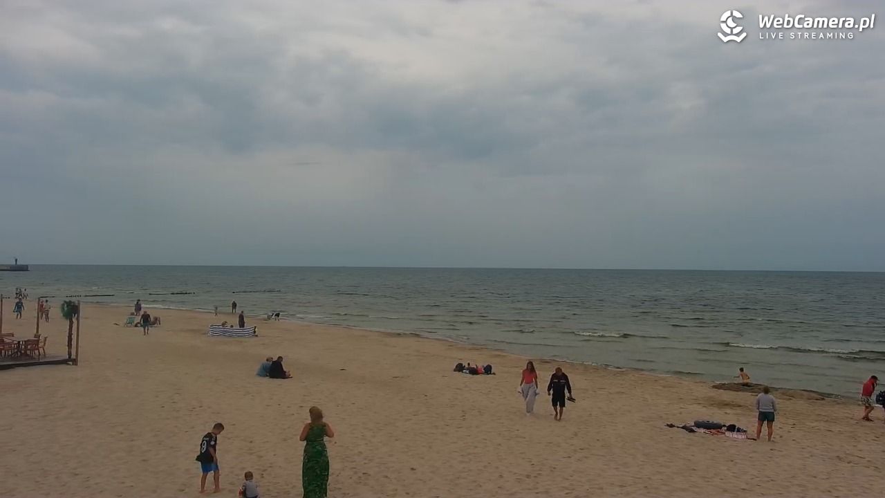 MRZEŻYNO - widok na plażę - 10 sierpień 2026, 13:52