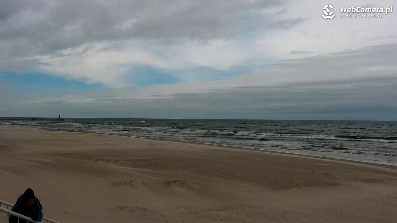 MRZEŻYNO - widok na plażę - 12 maj 2026, 11:59