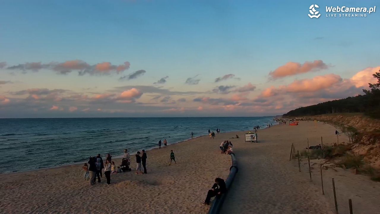 MRZEŻYNO - widok na plażę - 10 sierpień 2026, 20:13