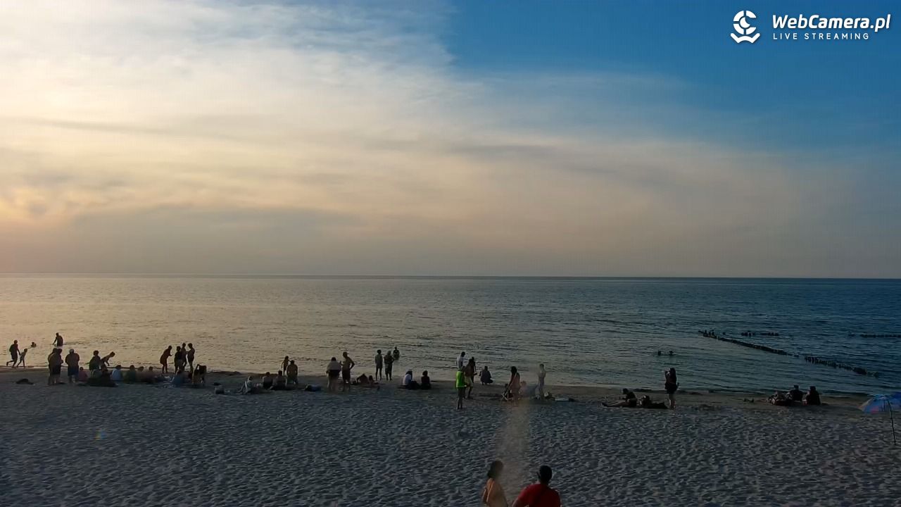 MRZEŻYNO - widok na plażę - 27 czerwiec 2026, 20:01
