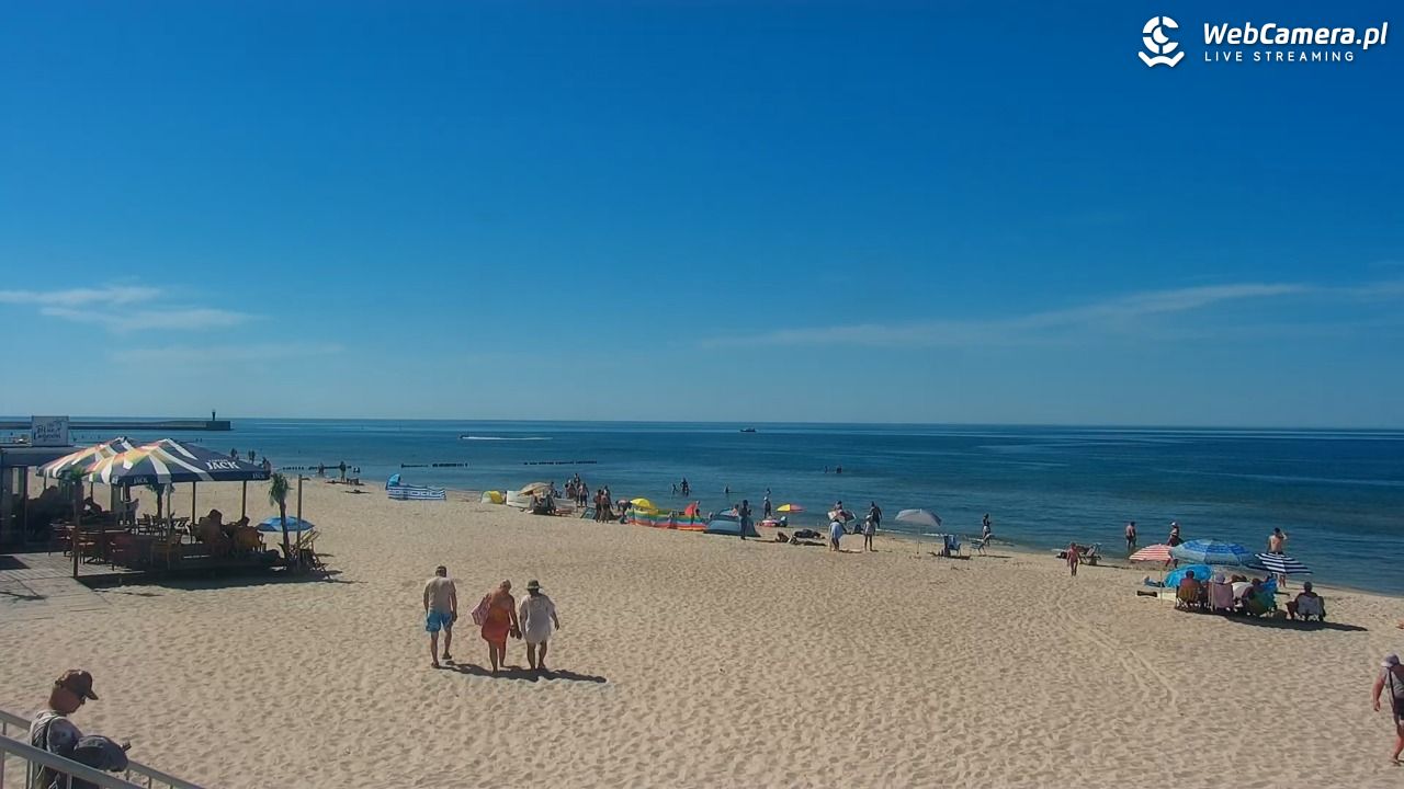 MRZEŻYNO - widok na plażę - 27 czerwiec 2026, 15:17
