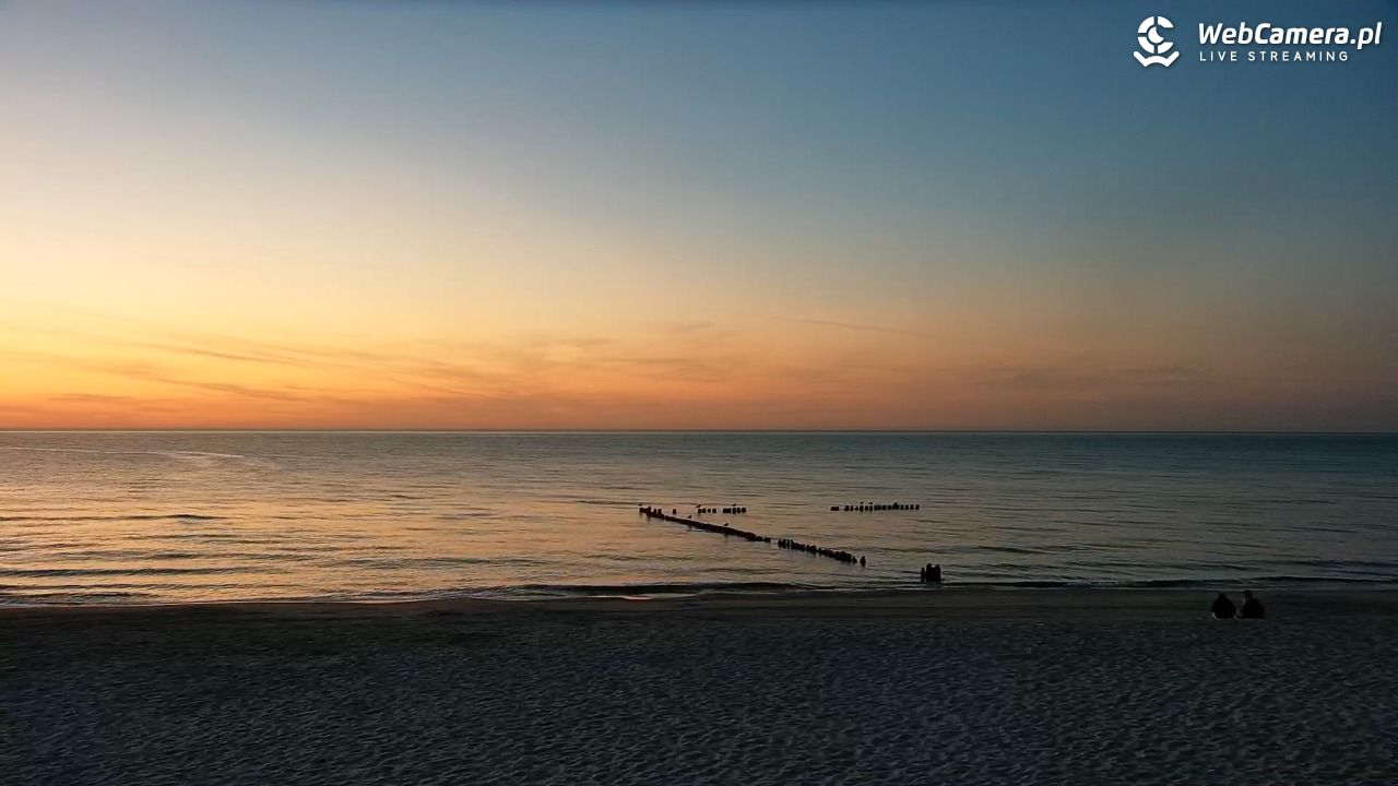 MRZEŻYNO - widok na plażę - 26 czerwiec 2026, 22:15
