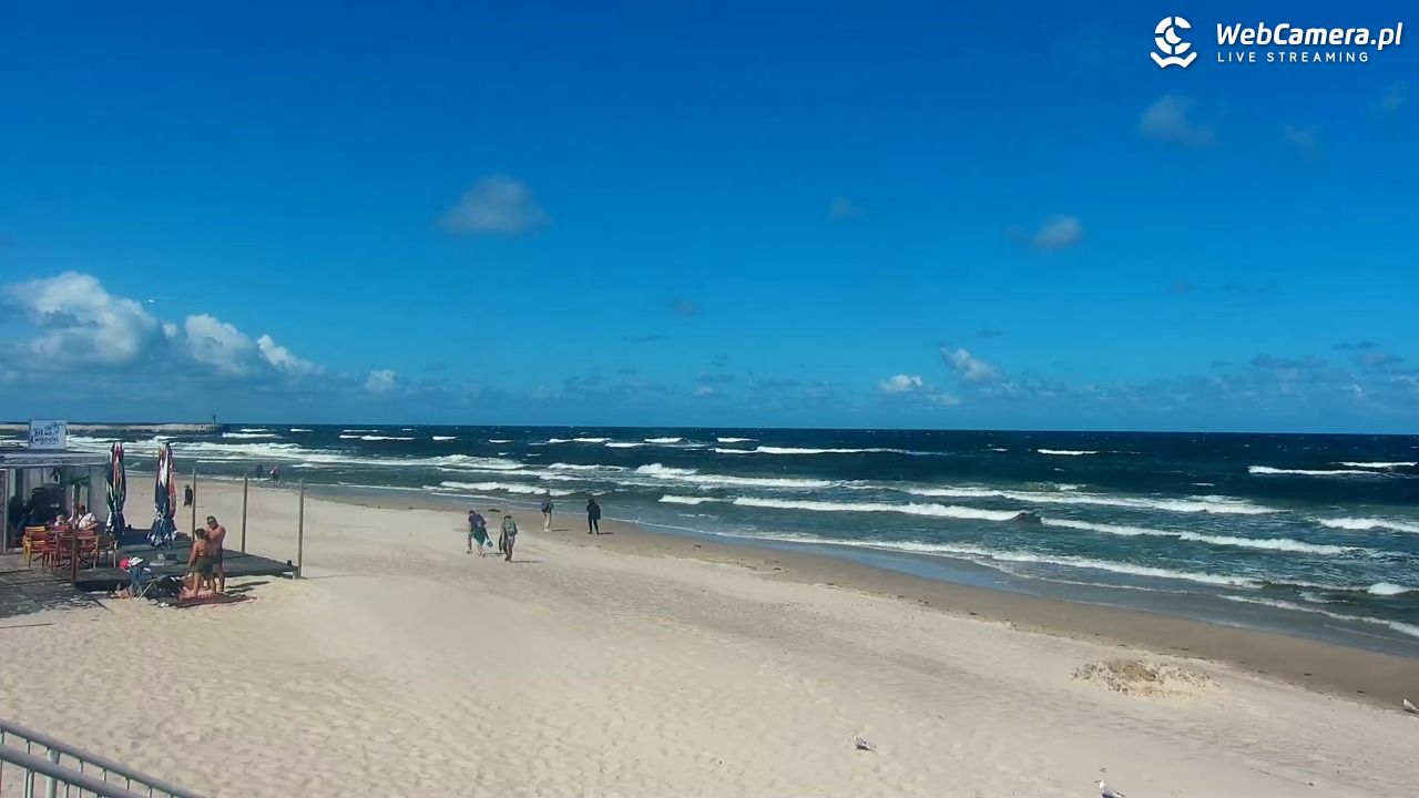 MRZEŻYNO - widok na plażę - 11 sierpień 2026, 11:38