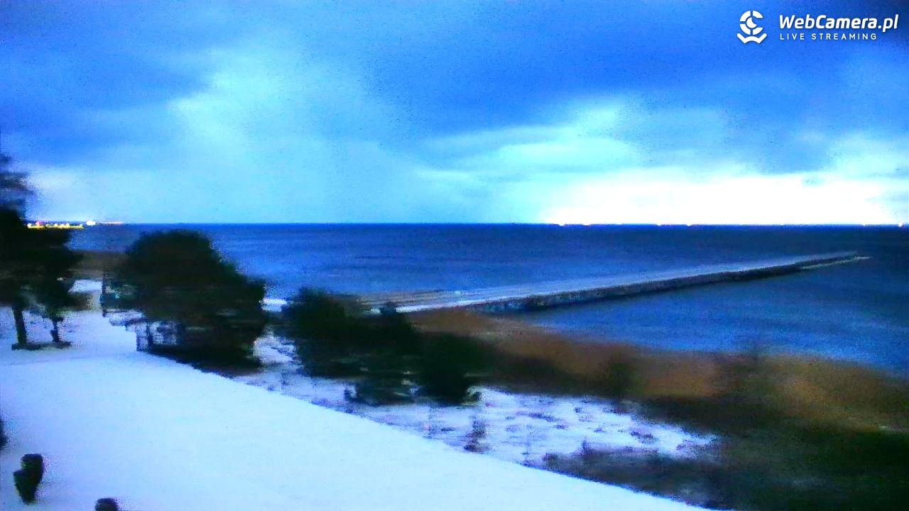 JASTARNIA - widok na Molo NOWOŚĆ - 11 styczeń 2026, 16:31