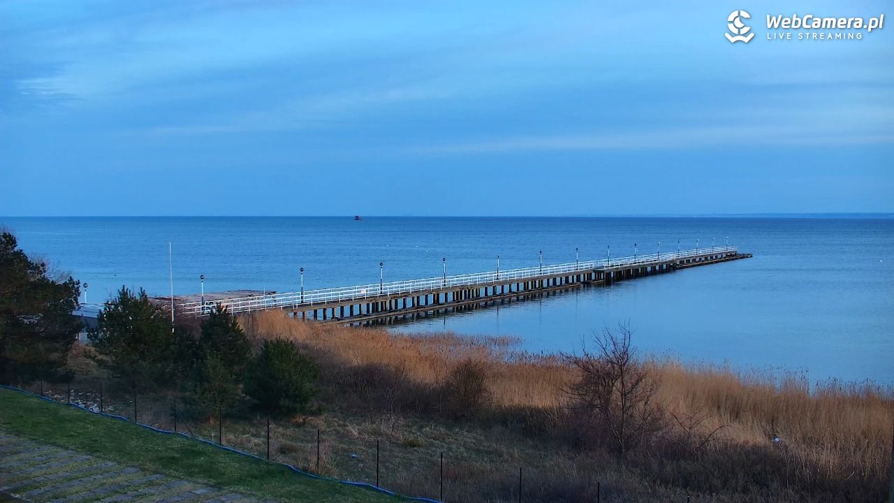 JASTARNIA - widok na Molo NOWOŚĆ - 12 kwiecień 2026, 19:37