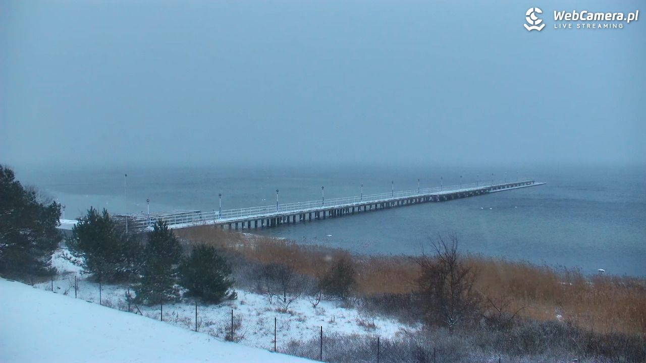 JASTARNIA - widok na Molo NOWOŚĆ - 11 styczeń 2026, 08:25