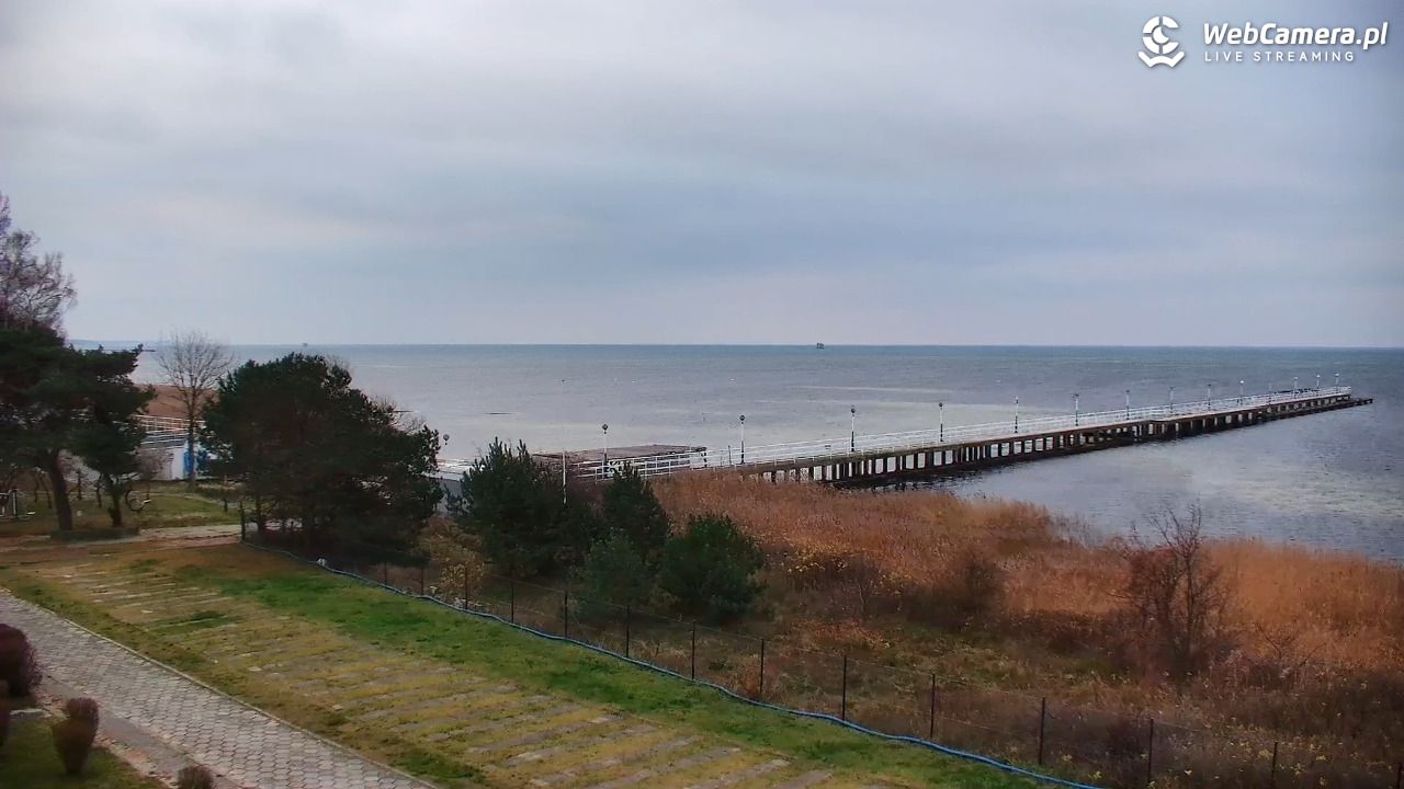JASTARNIA - widok na Molo NOWOŚĆ - 28 listopad 2025, 08:05