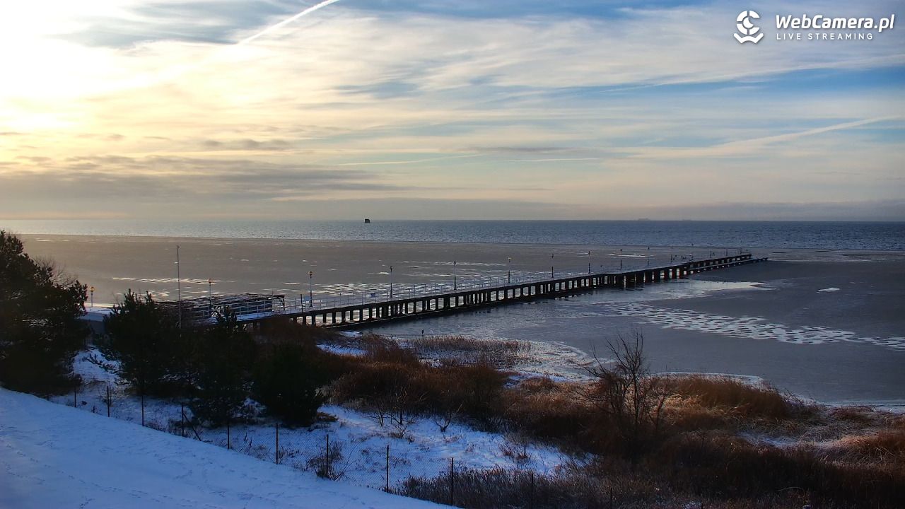 JASTARNIA - widok na Molo NOWOŚĆ - 15 styczeń 2026, 09:11