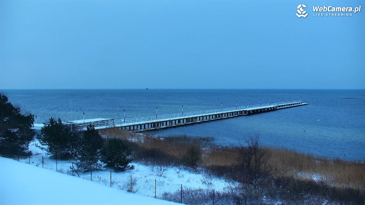 JASTARNIA - widok na Molo NOWOŚĆ - 13 styczeń 2026, 08:13