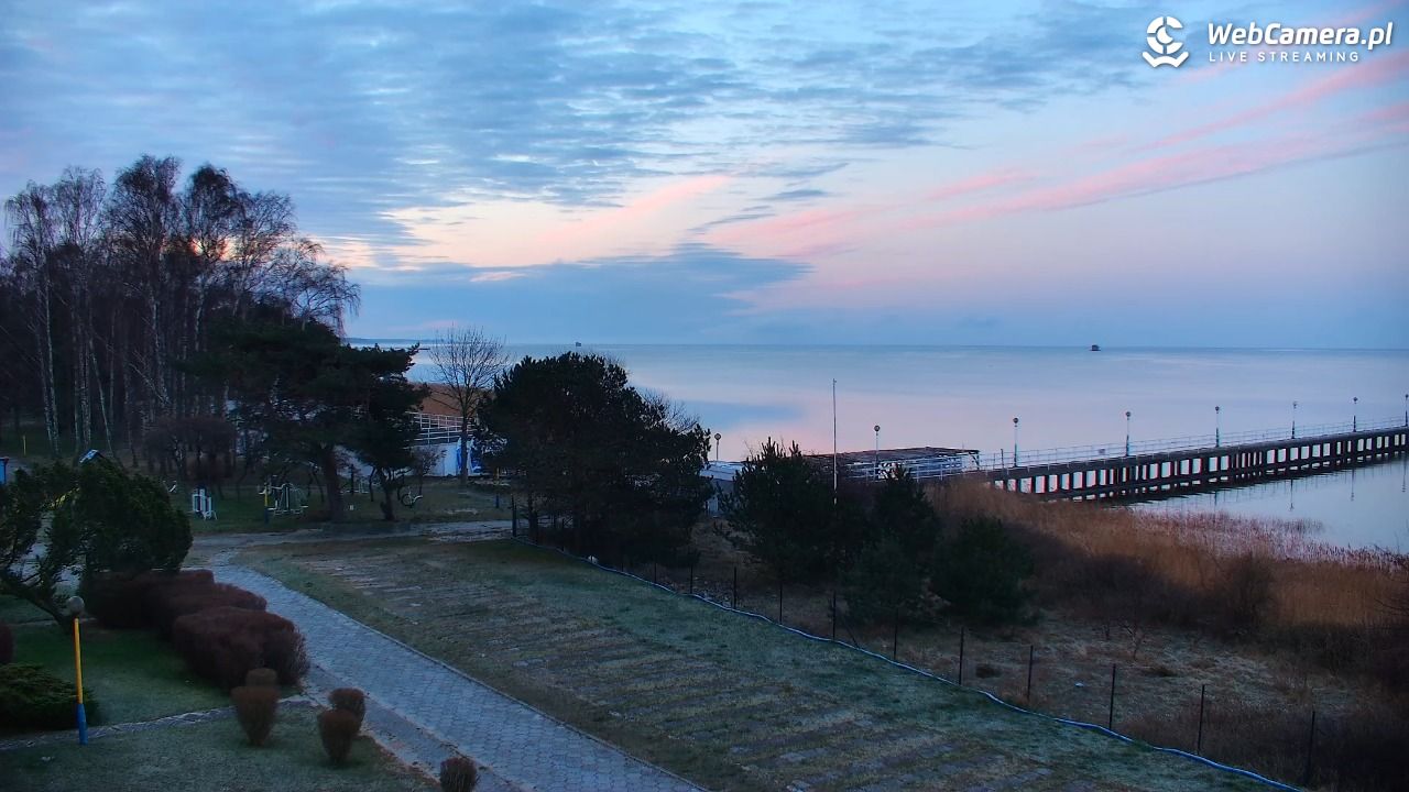JASTARNIA - widok na Molo NOWOŚĆ - 11 kwiecień 2026, 05:47