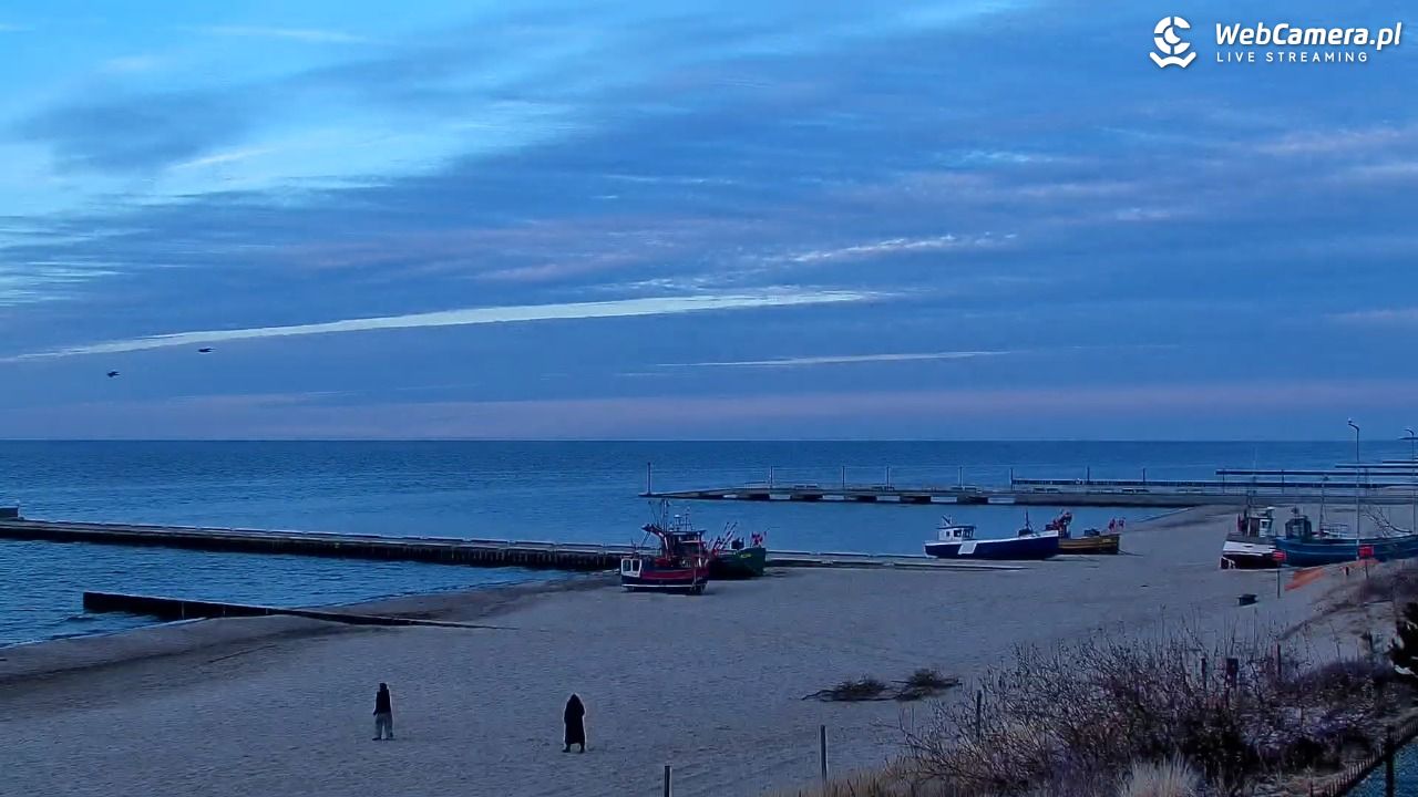 NIECHORZE - widok na plażę i morze - 02 kwiecień 2026, 19:09