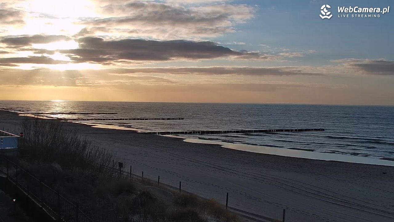 NIECHORZE - widok na plażę i morze - 31 marzec 2026, 18:53