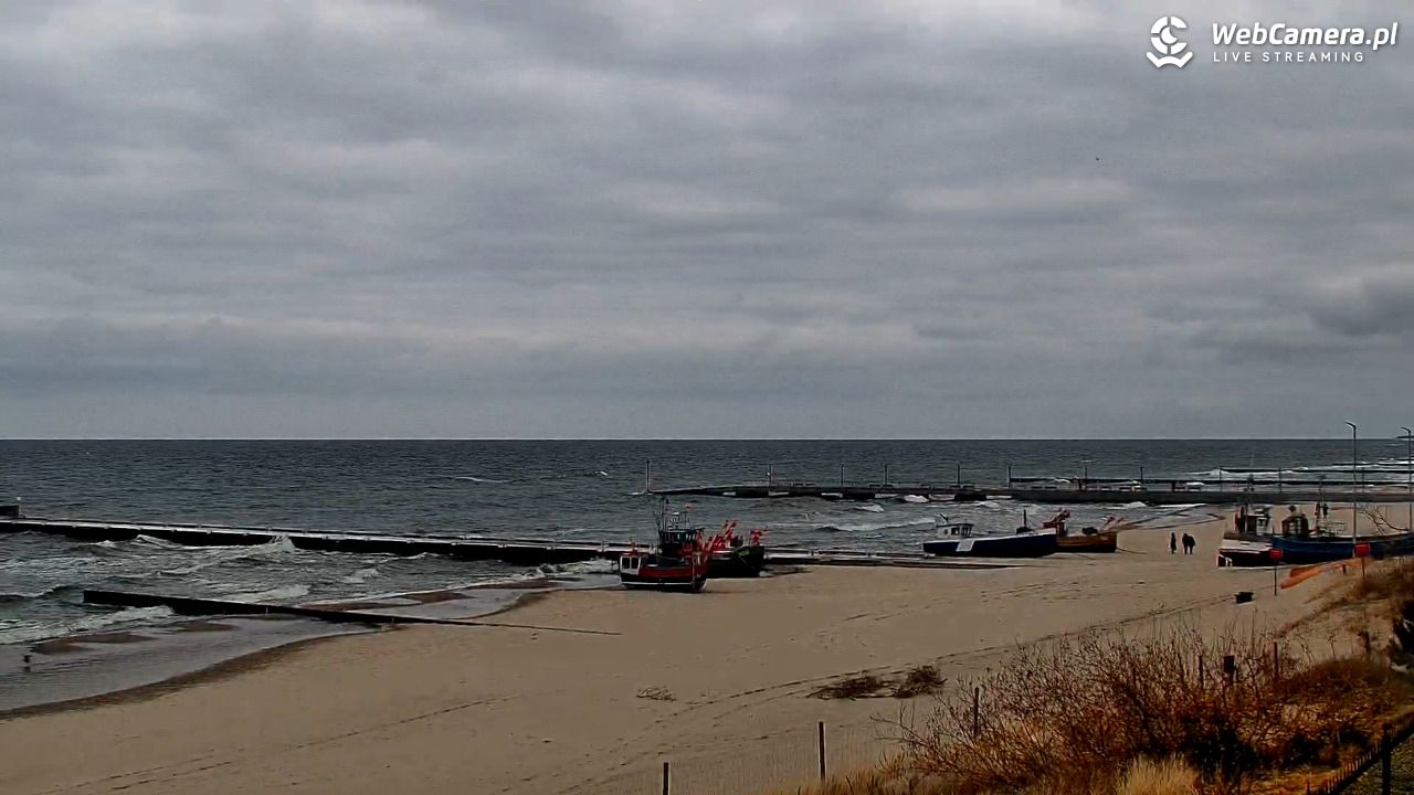 NIECHORZE - widok na plażę i morze - 03 kwiecień 2026, 13:28