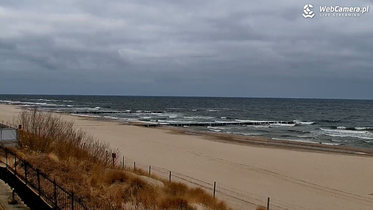 NIECHORZE - widok na plażę i morze - 03 kwiecień 2026, 09:19