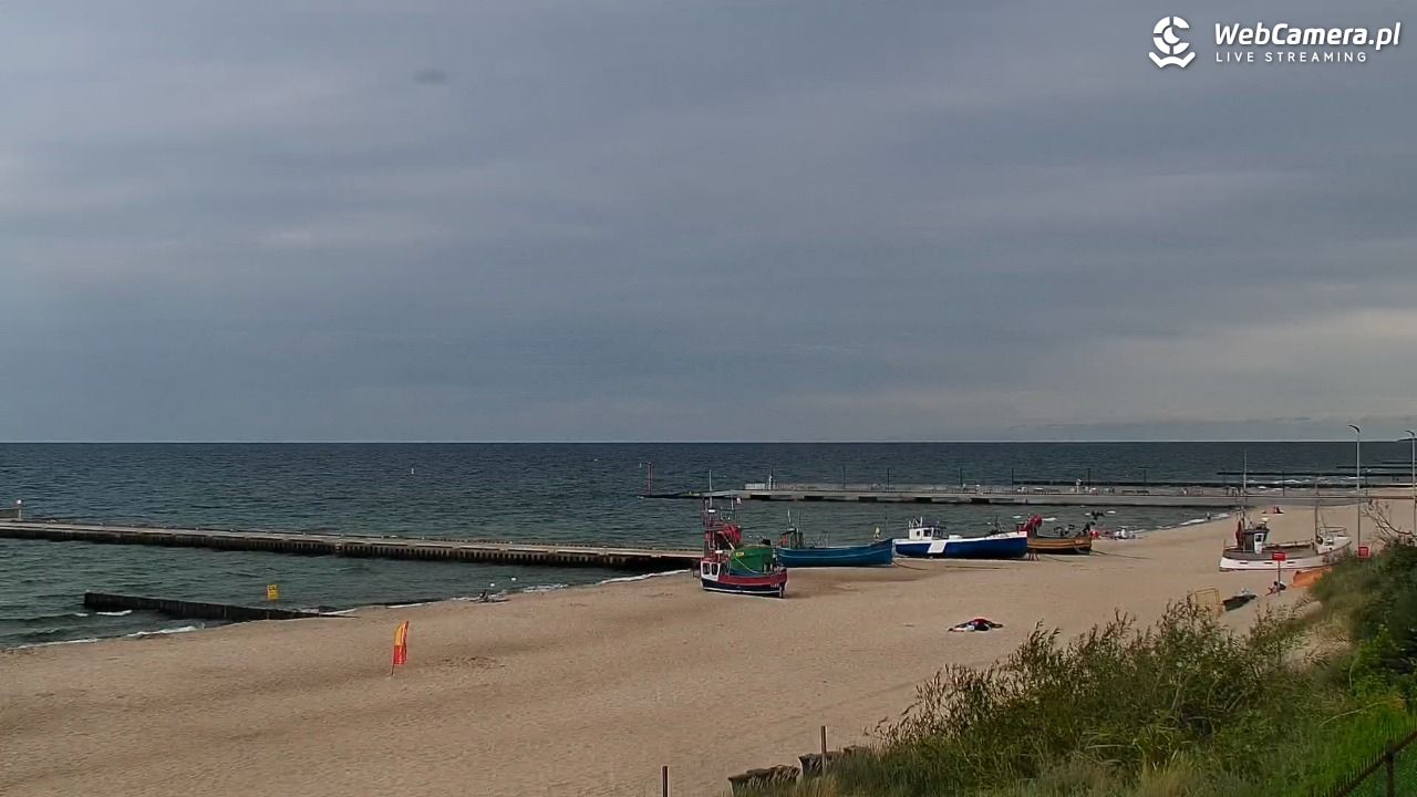 NIECHORZE - widok na plażę i morze - 01 lipiec 2026, 16:27
