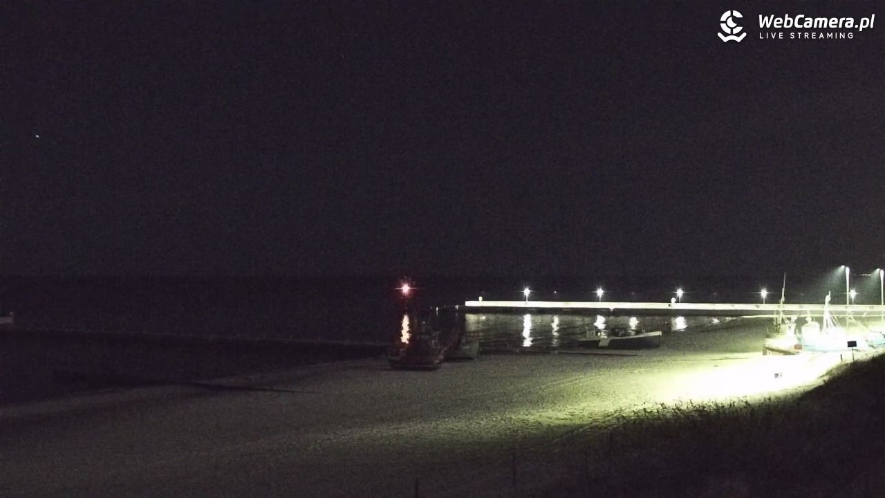 NIECHORZE - widok na plażę i morze - 29 marzec 2026, 21:16